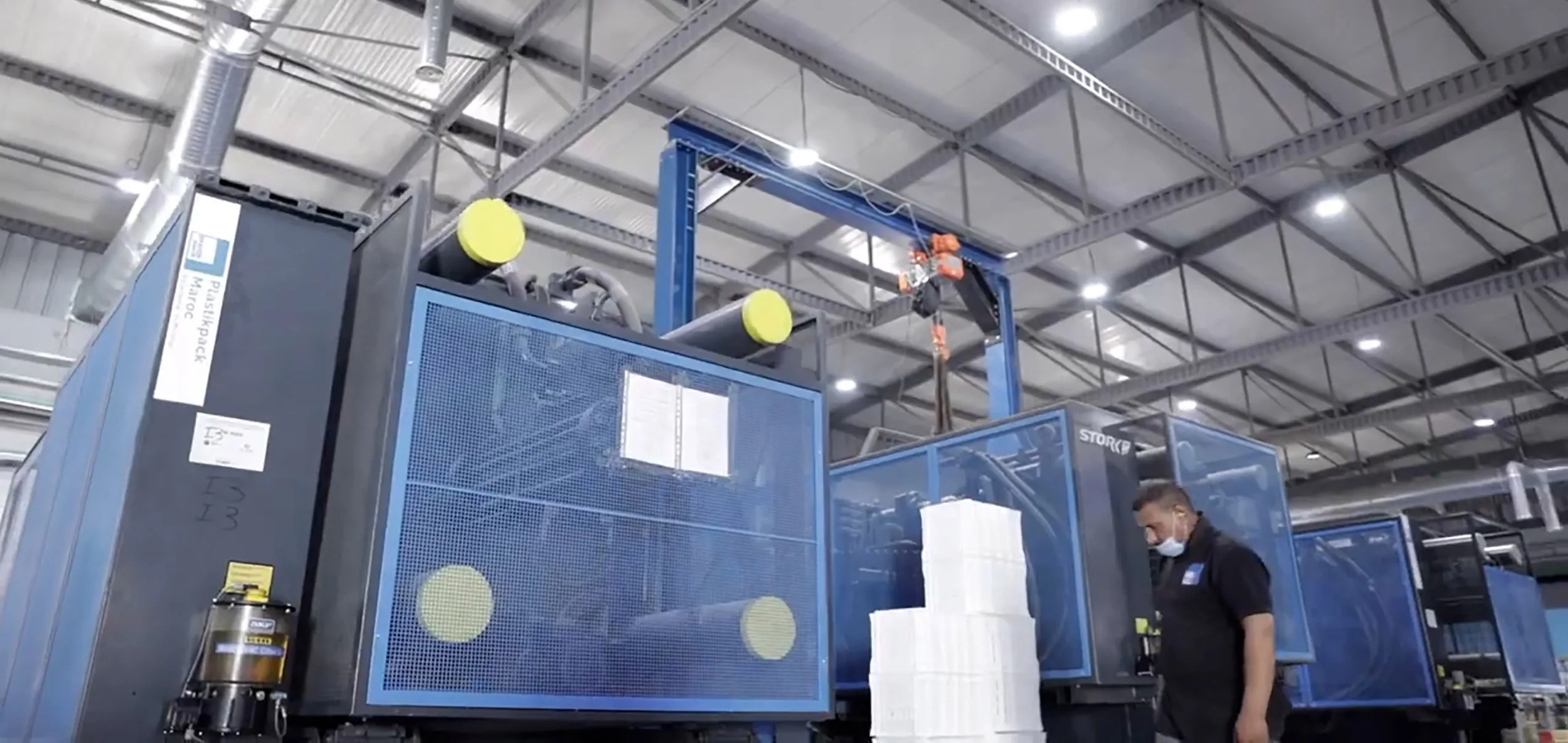 Plastikpack Maroc Stork IMM Injection Moulding Machines